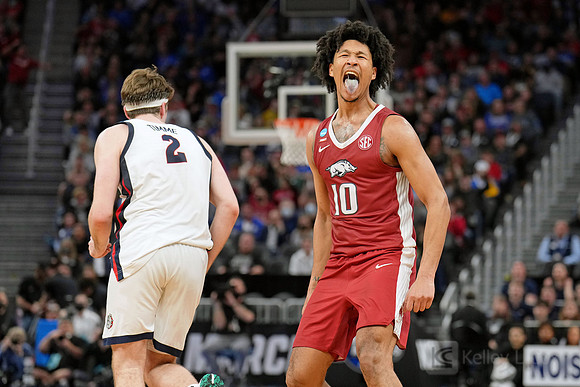 NCAA Basketball: NCAA Tournament West Regional-Arkansas vs Gonzaga