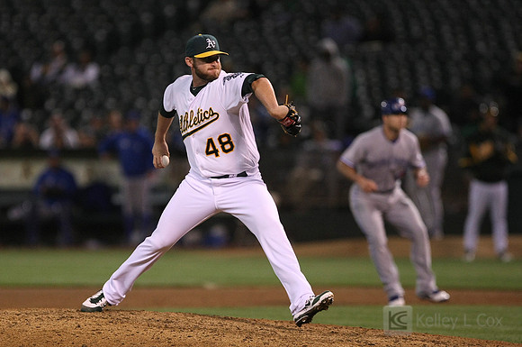 MLB: Toronto Blue Jays at Oakland Athletics