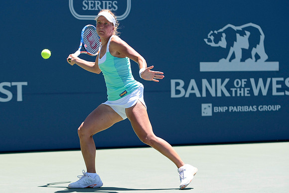 TENNIS: Bank of the West Classic-Radwanska vs Zahlavova Strycova