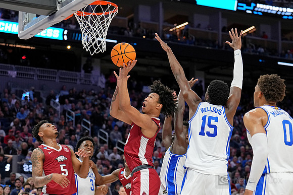 NCAA Basketball: NCAA Tournament West Regional-Arkansas vs Duke