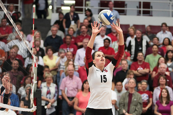 NCAA VOLLEYBALL: SEP 9 Nike Volleyball Big Four Classic - Stanford vs Penn State