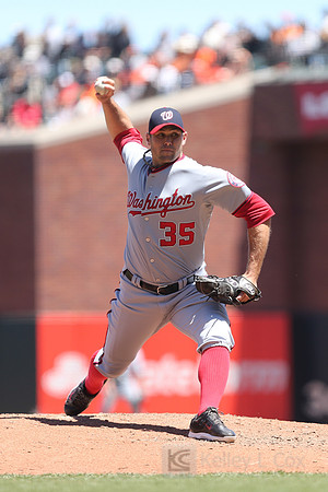 MLB: Washington Nationals at San Francisco Giants