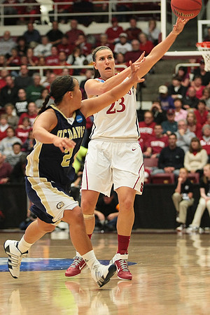 NCAA WOMEN'S BASKETBALL 2011 - March 19 - Stanford vs UC Davis