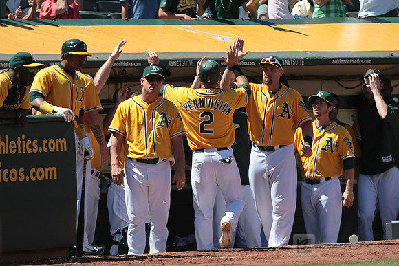 MLB: Los Angeles Angels at Oakland Athletics