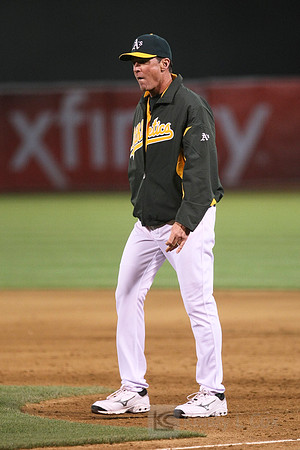MLB: Texas Rangers at Oakland Athletics