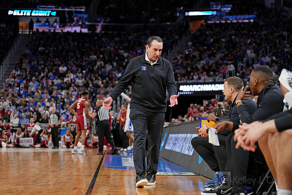 NCAA Basketball: NCAA Tournament West Regional-Arkansas vs Duke