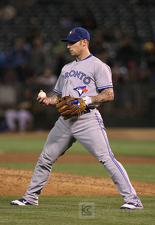 MLB: Toronto Blue Jays at Oakland Athletics