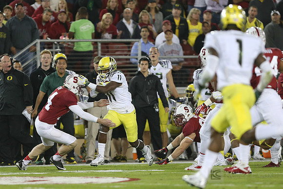 NCAA Football: Oregon at Stanford