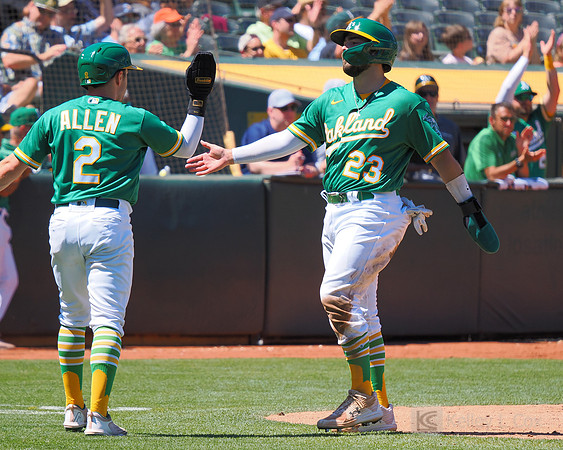 MLB: Miami Marlins at Oakland Athletics
