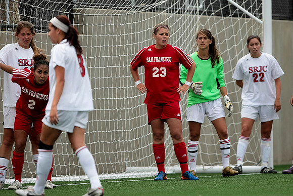 Women's Soccer: SRJR at CCSF