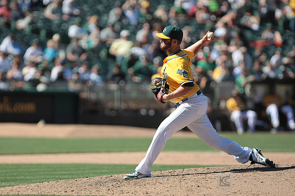 MLB: Los Angeles Angels at Oakland Athletics