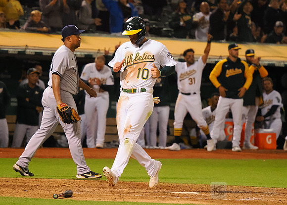 MLB: New York Yankees at Oakland Athletics