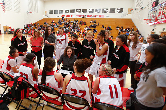 Cal State East Bay Pioneers head coach Suzy Barcomb