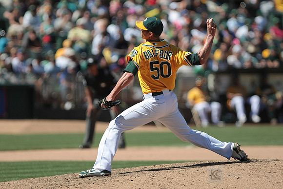 MLB: Los Angeles Angels at Oakland Athletics