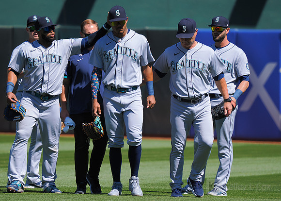 MLB: Seattle Mariners at Oakland Athletics