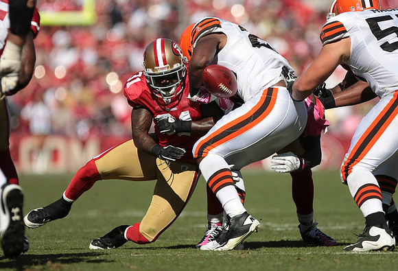 NFL: Browns at 49ers