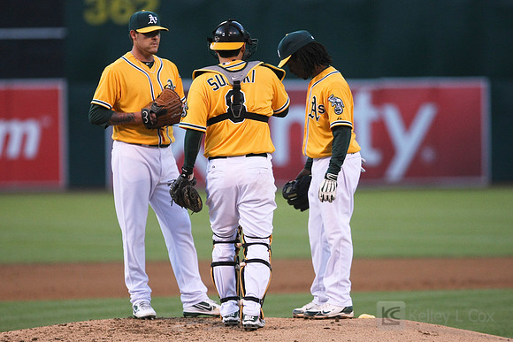 MLB: Texas Rangers at Oakland Athletics