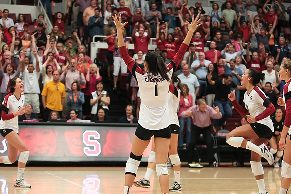 NCAA VOLLEYBALL: SEP 9 Nike Volleyball Big Four Classic - Stanford vs Penn State
