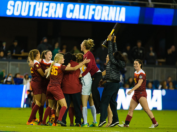 NCAA Soccer: Women's College Cup - West Virginia Mountaineers vs USC Trojans