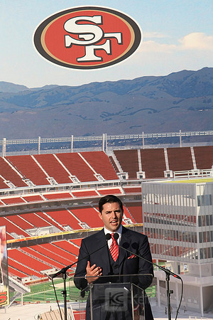 NFL: San Francisco 49ers-Stadium Groundbreaking