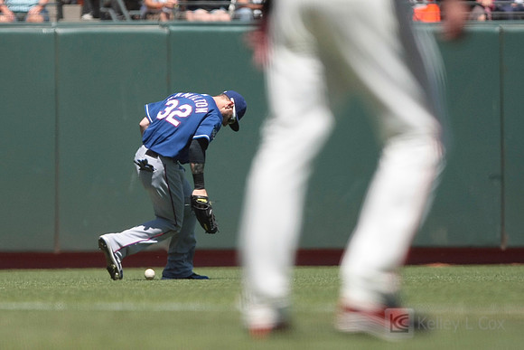 MLB: Texas Rangers at San Francisco Giants
