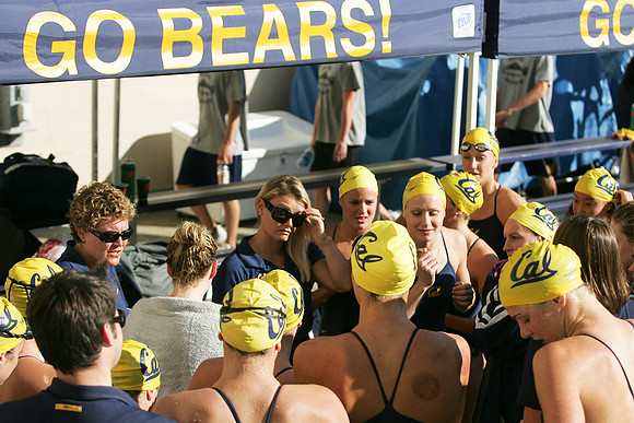 Cal Women's Swimming vs USC