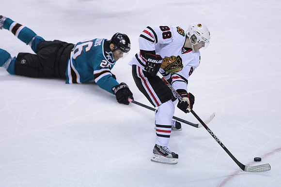 NHL: Chicago Blackhawks at San Jose Sharks