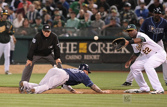 MLB: Tampa Bay Rays at Oakland Athletics