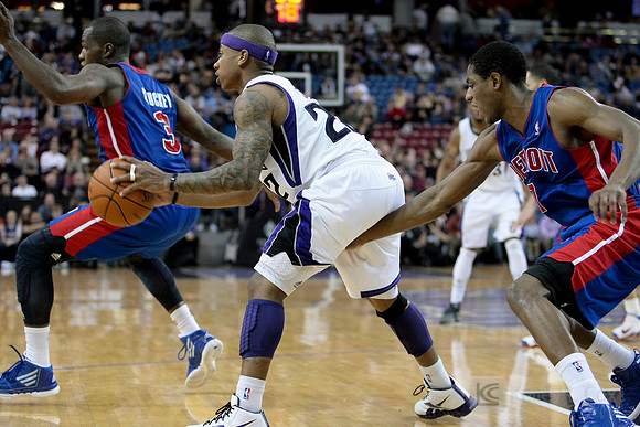 NBA: Detroit Pistons at Sacramento Kings