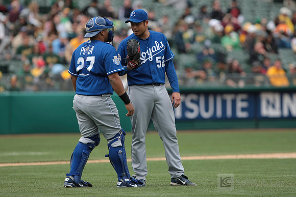 MLB: Kansas City Royals at Oakland Athletics