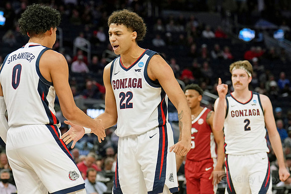 NCAA Basketball: NCAA Tournament West Regional-Arkansas vs Gonzaga