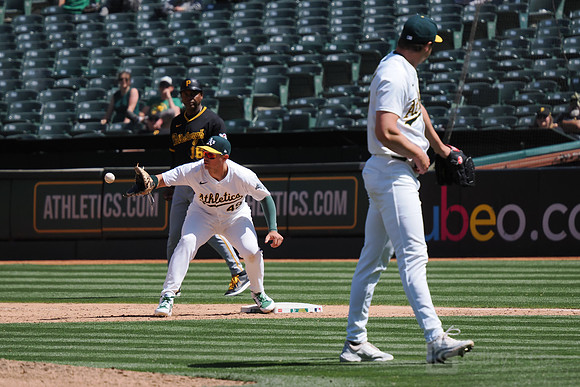 MLB: Pittsburgh Pirates at Oakland Athletics
