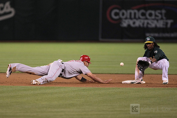 MLB: Los Angeles Angels at Oakland Athletics