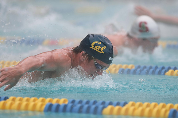 Cal Men's Swimming vs Stanford