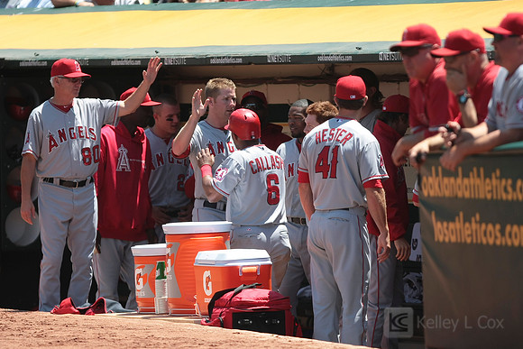 MLB: Los Angeles Angels at Oakland Athletics