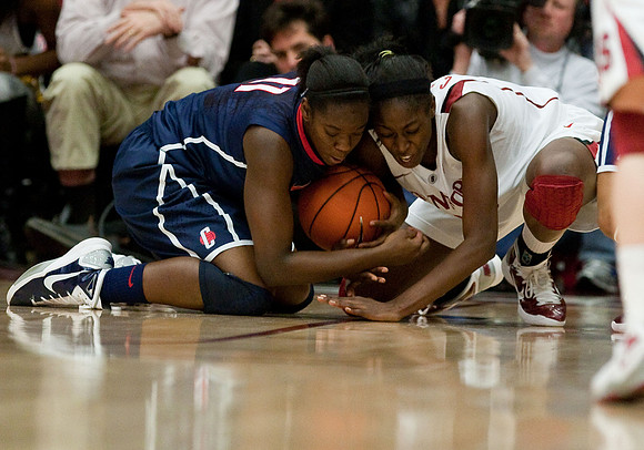 NCAA WOMEN'S BASKETBALL 2010 - Dec 30 - Connecticut at Stanford