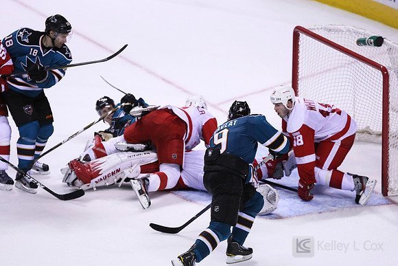 NHL: Detroit Red Wings at San Jose Sharks