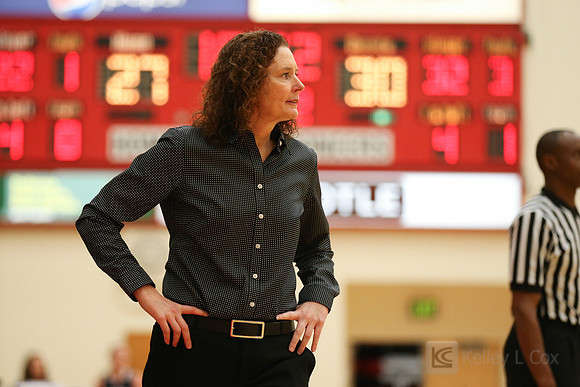 Cal State East Bay Pioneers head coach Suzy Barcomb