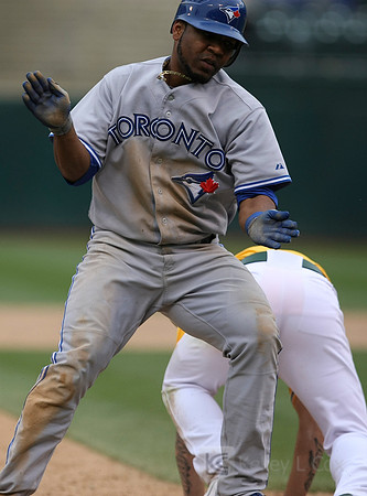 MLB: Toronto Blue Jays at Oakland Athletics