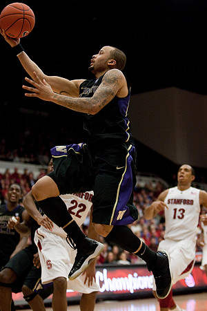 NCAA MEN'S BASKETBALL 2011 - Jan 13 - Washington at Stanford