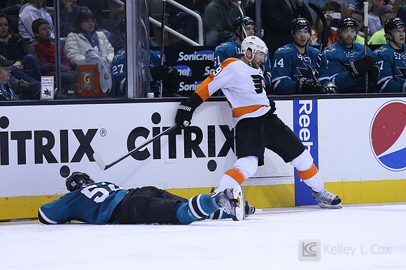 NHL: Philadelphia Flyers at San Jose Sharks