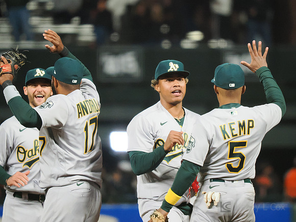 MLB: Oakland Athletics at San Francisco Giants