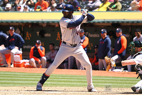 MLB: Houston Astros at Oakland Athletics