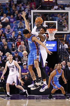 NBA: Oklahoma City Thunder at Sacramento Kings