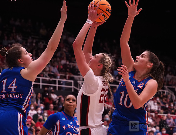 NCAA Womens Basketball: NCAA Tournament - Second Round-Kansas at Stanford