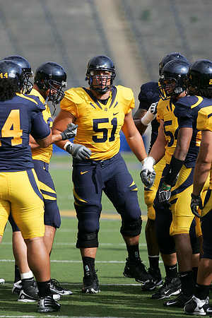 Cal Football Practice