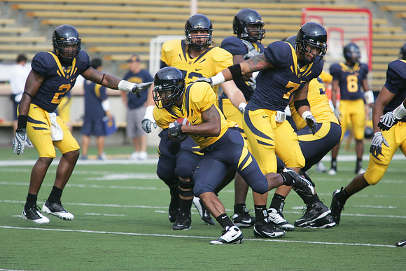 Cal Football Practice