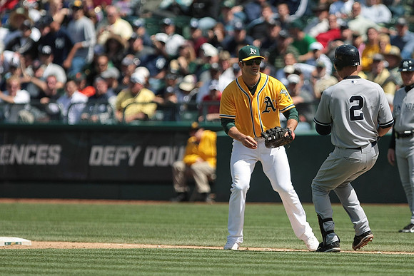 MLB: New York Yankees at Oakland Athletics