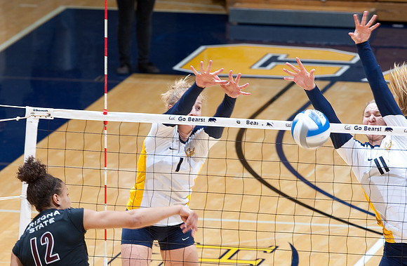 Cal Volleyball vs ASU