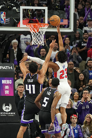 NBA: Detroit Pistons at Sacramento Kings
